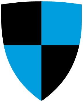 Blauwschild schild